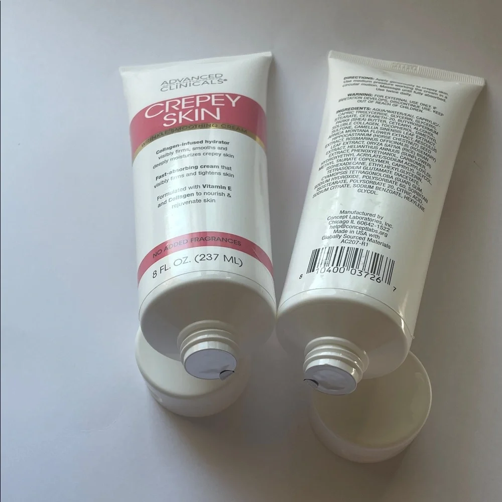 Advanced Clinicals Crepey Skin Smoothing